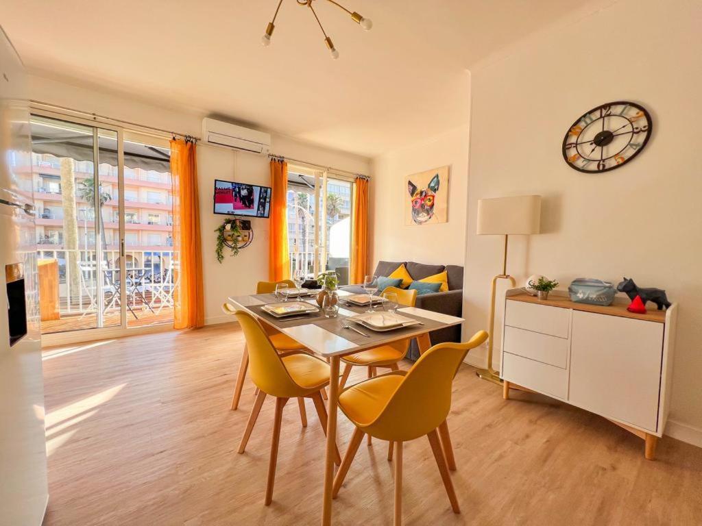Appartement Vue Mer Parking Prive Place Med Canet-en-Roussillon Eksteriør billede
