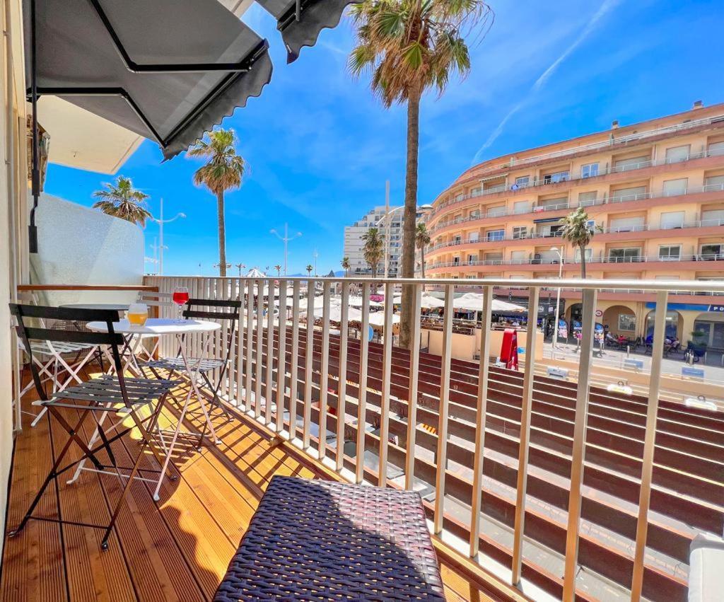 Appartement Vue Mer Parking Prive Place Med Canet-en-Roussillon Eksteriør billede