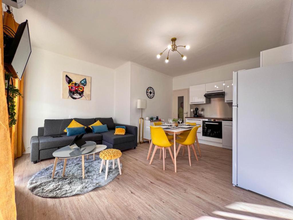 Appartement Vue Mer Parking Prive Place Med Canet-en-Roussillon Eksteriør billede